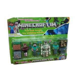 ROBOT BLISTER 12P J1073 ESTILO MINECRAFT