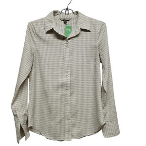 CAMISA BEIGE MARRON DIBUJOS H&M T 34