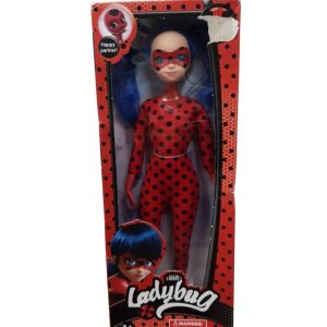 MUÑECA LADY BUG EN CAJA DETERIORADA