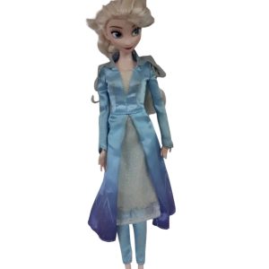 ELSA FROZEN TRAJE CELESTE CON SONIDO