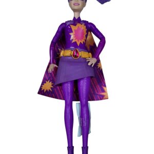 barbie super hero violeta