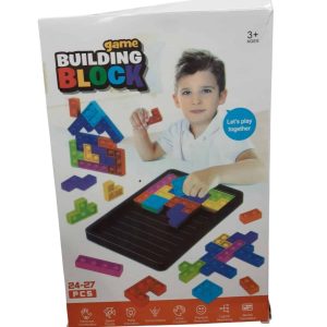 PUZZLE DE POP IT GAME BUILDING BLOCK 24-27PCS