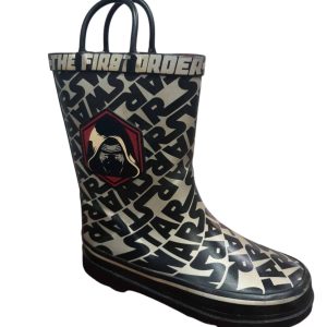 BOTAS DE LLUVIA NEGRO DORADO STAR WARS T30 AP