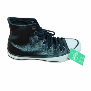 CHAMPION BOTITA CUERINA NEGRO PUNTA BLANCA ALL STAR T 33.5 BR