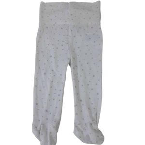 PELELE ALG BLANCO ESTRELLITAS GRISES BAS T6/9M