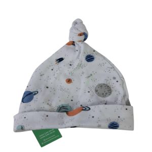 GORRO ALG BLANCO PLANETAS NUDO