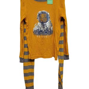 PIYAMA 2P REMERA ANARANJADA PANTALON RAY ASTRONAUTA CARTERS T7