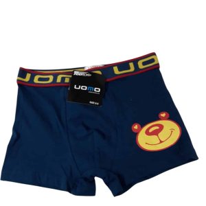 BOXER AZUL OSO UOMO UNDERWEAR T6/8 NUEVO