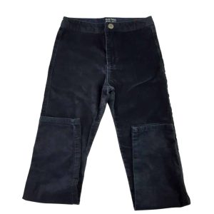 PANTALON PANA AZUL ZARA T8