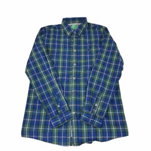 CAMISA CUADROS VERDE AZUL BCA MISTRAL T16