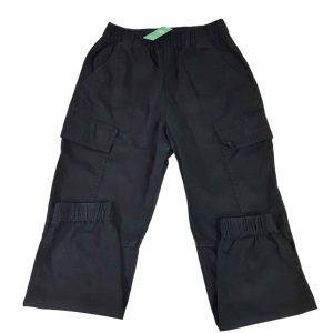 PANTALON CARGO NEGRO PUÑO H&M T9/10