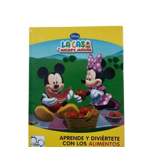 APRENDE Y DIVIERTETE CON LOS ALIMENTOS LA CASA DE MICKEY