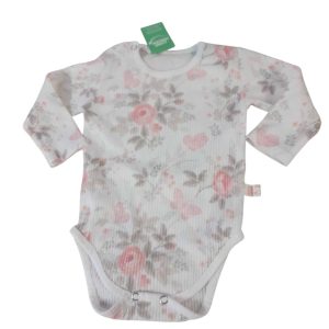 BODY BCO FLORES ROSA AJUARES T3MAP