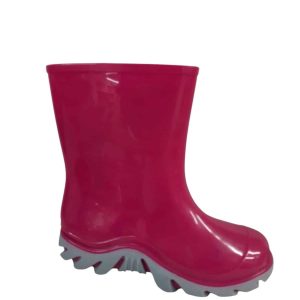 BOTAS DE LLUVIA FUCSIA GRIS T29 EUR