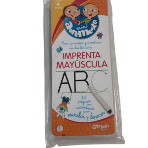 MINI ABREMENTE IMPRENTA MAYUSCULA 4 AÑOS CATAPULTA JUNIOR