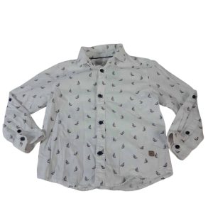 CAMISA BCA BARCOS ZARA T5