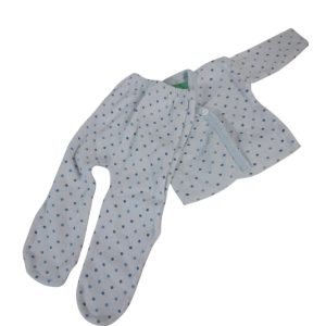 CONJ BATITA PELELE ALG CELESTE LUNARES AZULES S MARCA TNB GT