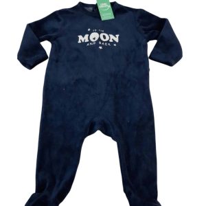 PIJAMA AZUL PIEL DUAZNO TO THE MOON AND BACK KIABI T6M