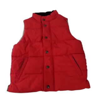 CHALECO ROJO GRUESO GAP T5