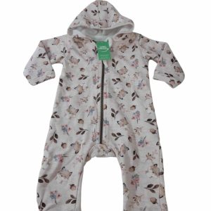 PIYAMA SIN PIE ALG BEIGE MAPACHES MIMO TL/9M