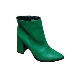 BOTA CORTA CUERINA VERDE EN PUNTA T 38 MCH