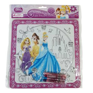 PUZZLE PRINCESAS CON CRAYONES