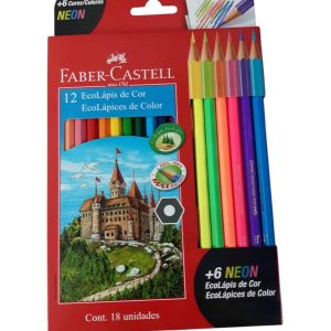 LAPICES DE COLORES 12+6 NEON