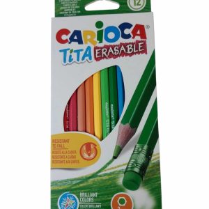 LAPICES CARIOCA TITA BORRABLE X12 LA082