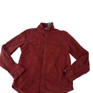 CAMISA PANA ROJO LADRILLO OTHERSIDE T8/9