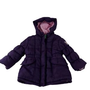 CAMPERA VIOLETA FORRO POLAR ROSADO BABY 86 T1 AP