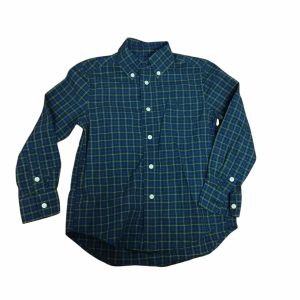 CAMISA CUADROS AZUL VERDE AMARILLO RALPH LAUREN T 4