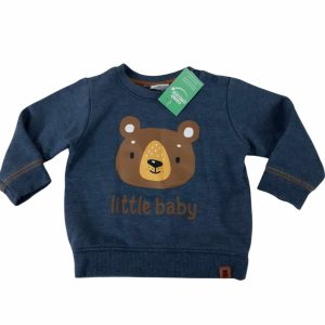 BUZO ALG AZUL CARA OSO MARRON TEDDY T6/9M GT
