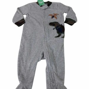 PIYAMA POLAR GRIS DINO CARTERS T6M