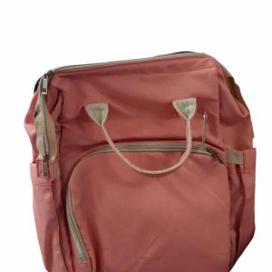 MOCHILA MATERNAL SALMON SE HACE CAMITA