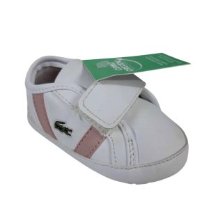 CHAMPIONES LACOSTE BCO ROSA NO CAMINANTE