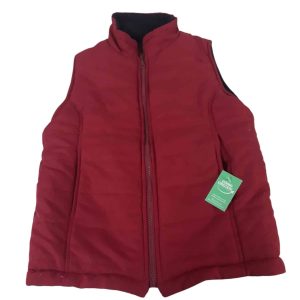 CHALECO ROJO INT POLAR AZUL T10