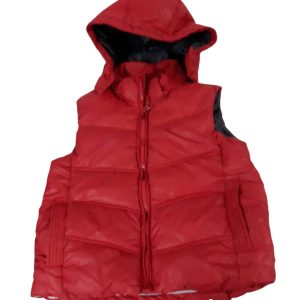 CHALECO ROJO CAPUCHA ZARA M T10 AP