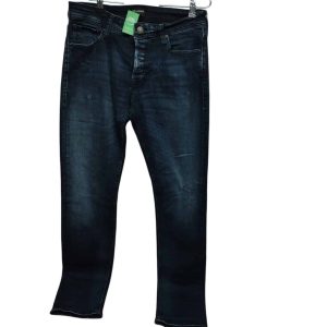 JEAN AZUL LOCALIZADO ESTILO ROTO JACK &JONES T 33-34