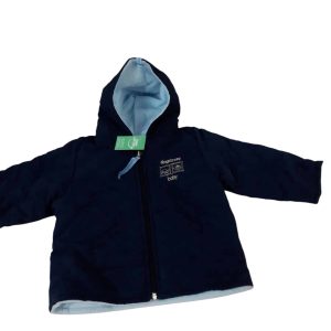 CAMPERA AZUL FORRADA POLAR CELESTE RAGAZZINI T2 CHICO