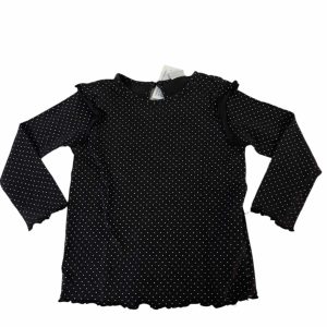 REMERA GRIS OSCURO PÚNTITOS BLANCOS H&M T12/18M GT