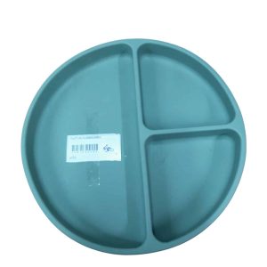 PLATO DE SILICONA VERDE STORKI