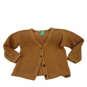SACO LANA PLUSH MOSTAZA H&M T7/8