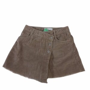 POLLERA SHORT PANA MARRON ZARA T9