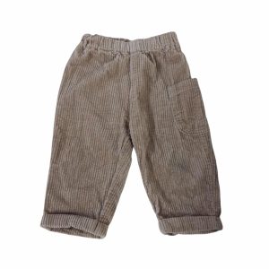 PANTALON PANA BEIGE BOLSILLO LATERAL BAS T12/18M