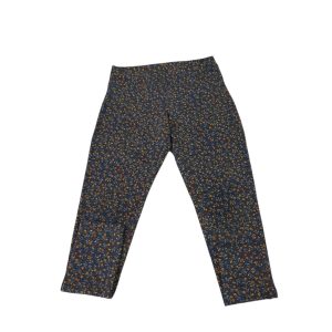 CALZA AZUL FLORES AMARILLAS ZARA T8