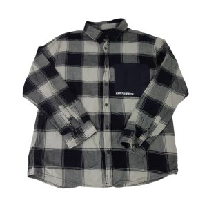 CAMISA VILLELA CUADROS NEGRO VERDE ZARA T11/12