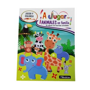 LIBRITO JUEGA Y COLOREA A JUGAR CON ANIMALES