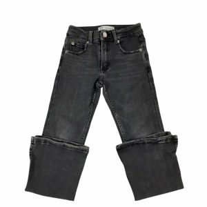 JEAN NEGRO GRISACEO ZARA T7 OXFORD