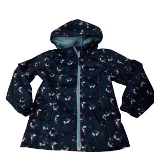 CAMPERA IMPERMEABLE AZUL MONTAÑITAS DECATHLON T4/5