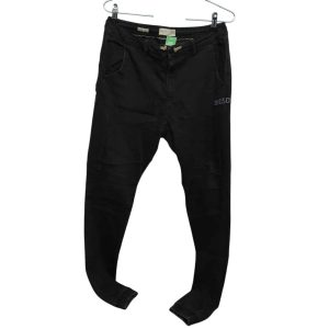 JEAN BABUCHA NEGRO PARCHES ZARA T 13/14